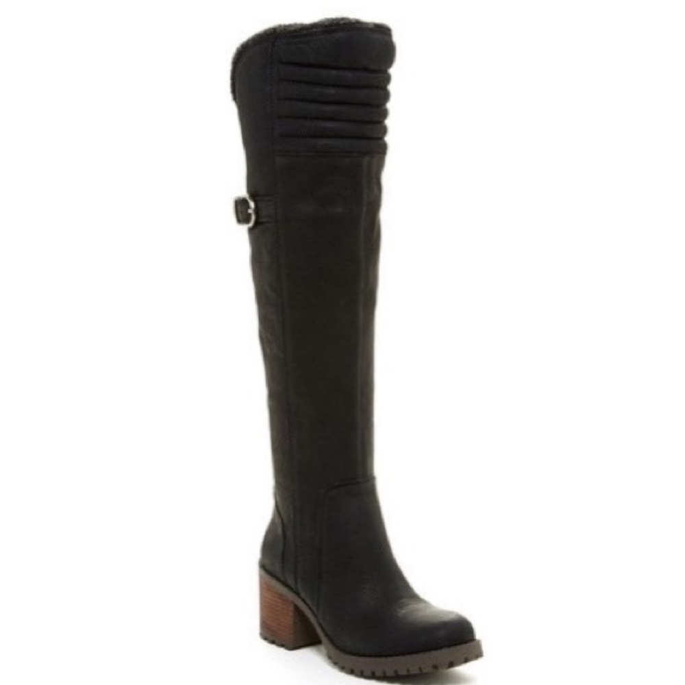 Lucky Brand Narlee Faux Fur Lined Over-The-Knee Boot 7.5